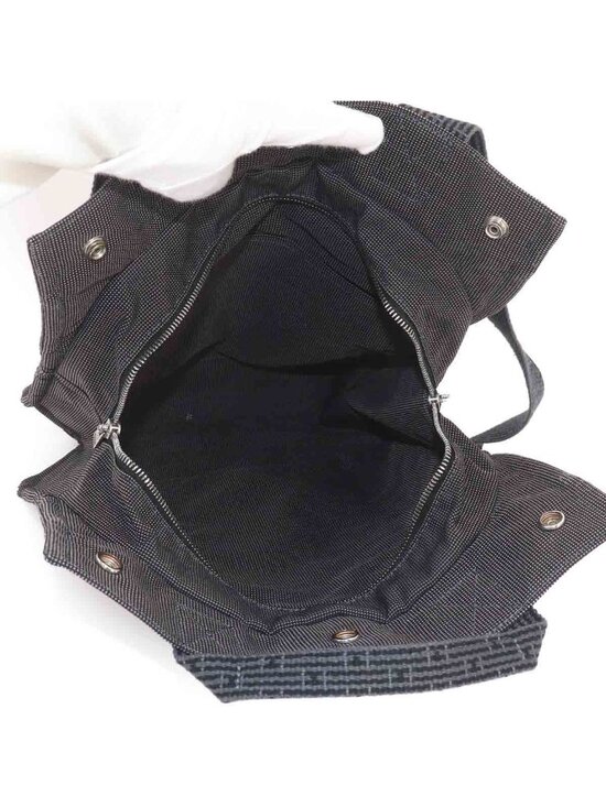 Hermes Her Line Sac a Dos Backpack Canvas Gray Ad PM main image 7